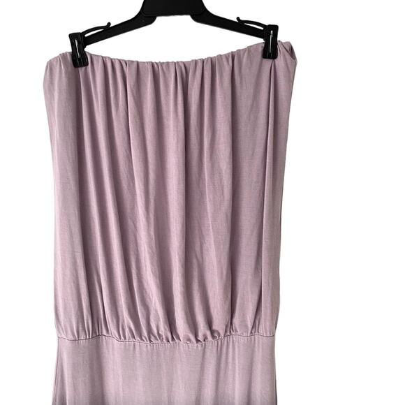Young Fabulous & Broke Strapless NWTs Ombré Plum Purple Maxi Dress size medium - Picture 2 of 7